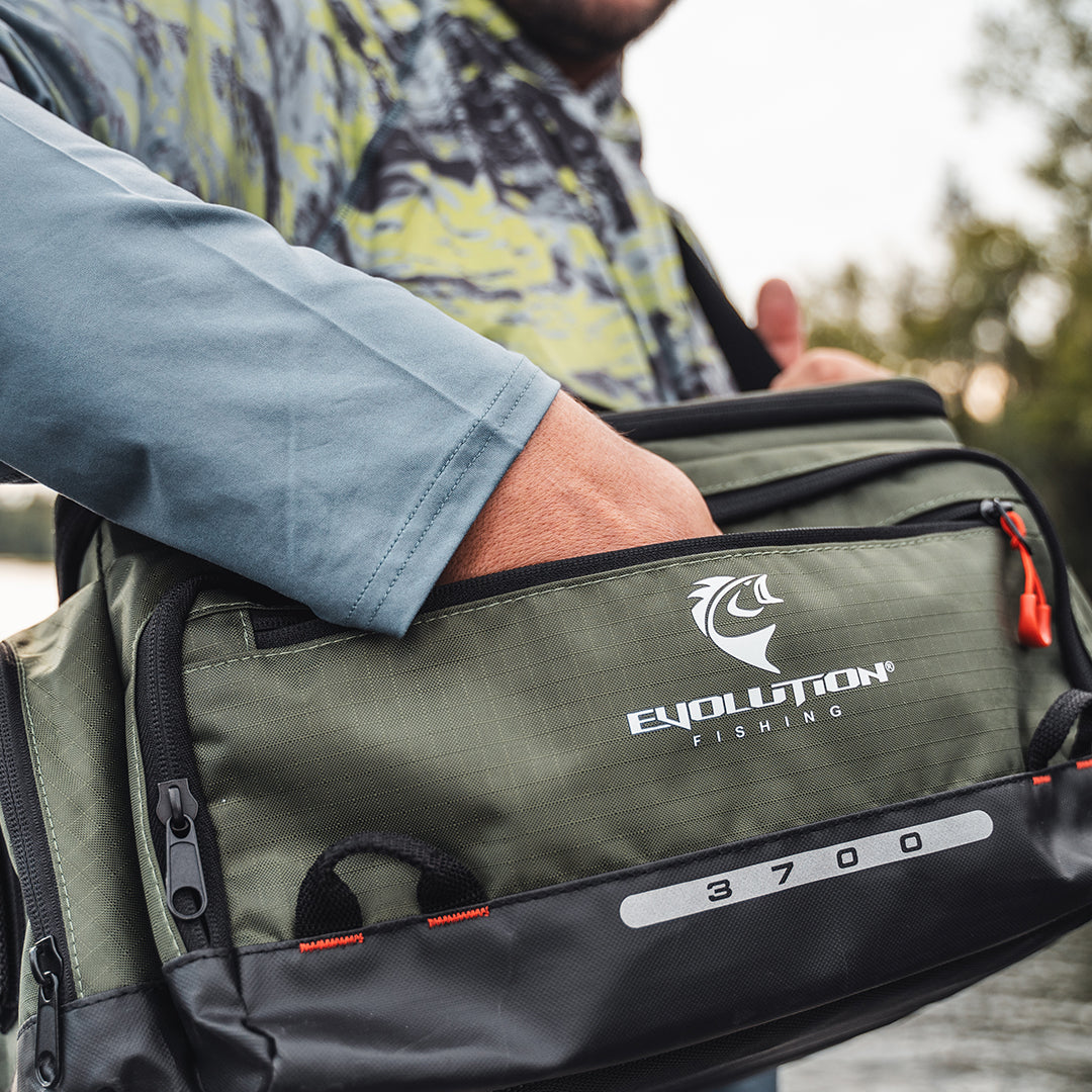 Evolution Fishing 3700 Small Mouth Tackle Bag