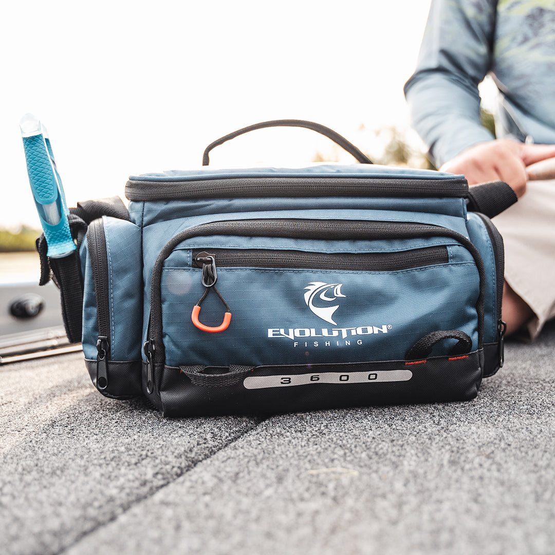 Evolution Fishing Blue 3600 Smallmouth Tackle Bag
