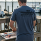 Dogfish Short Sleeve T-Shirt Center Console Logo - Dogfish Tackle & Marine