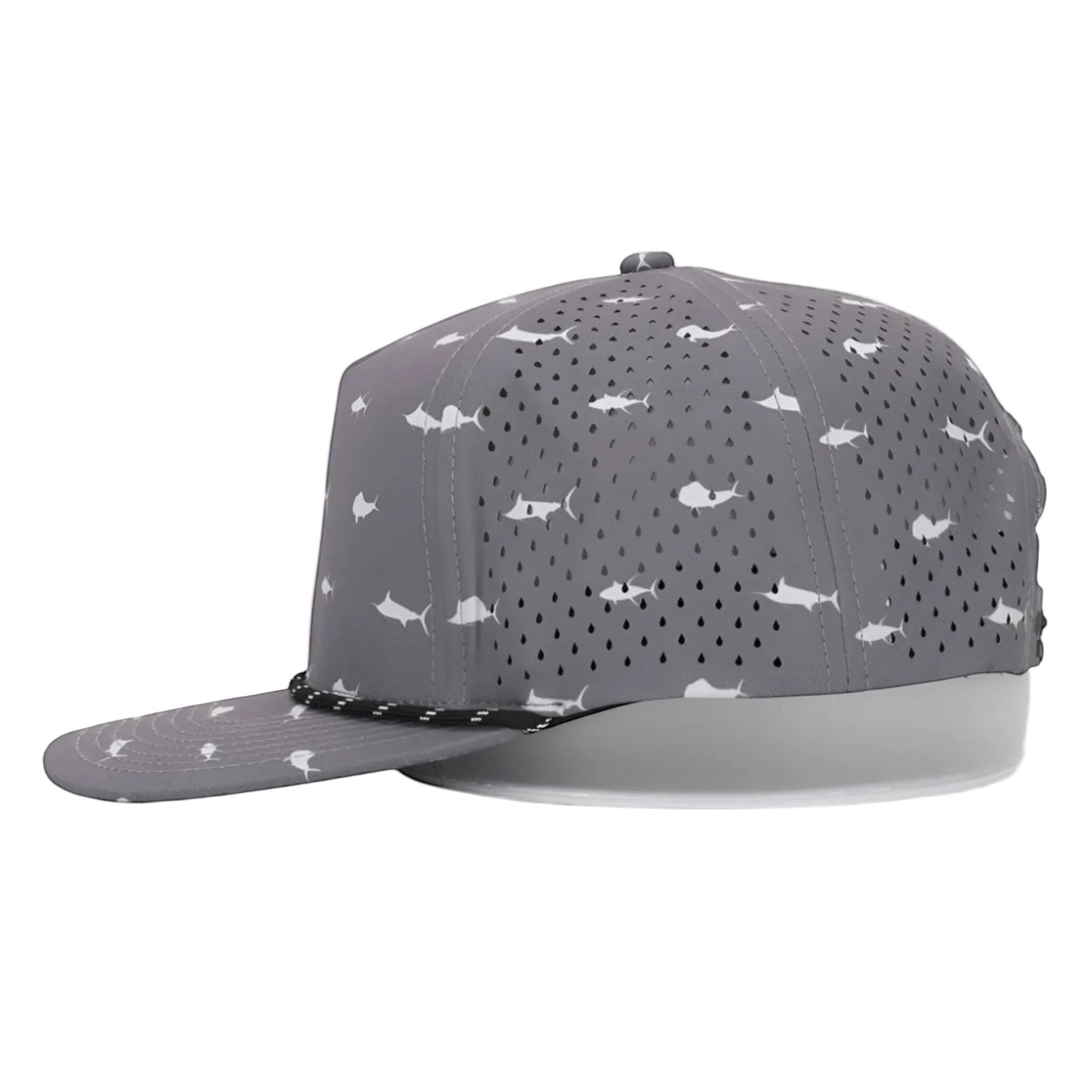 Dogfish Tackle & Marine Performace Rope Logo Hat - Dogfish Tackle & Marine