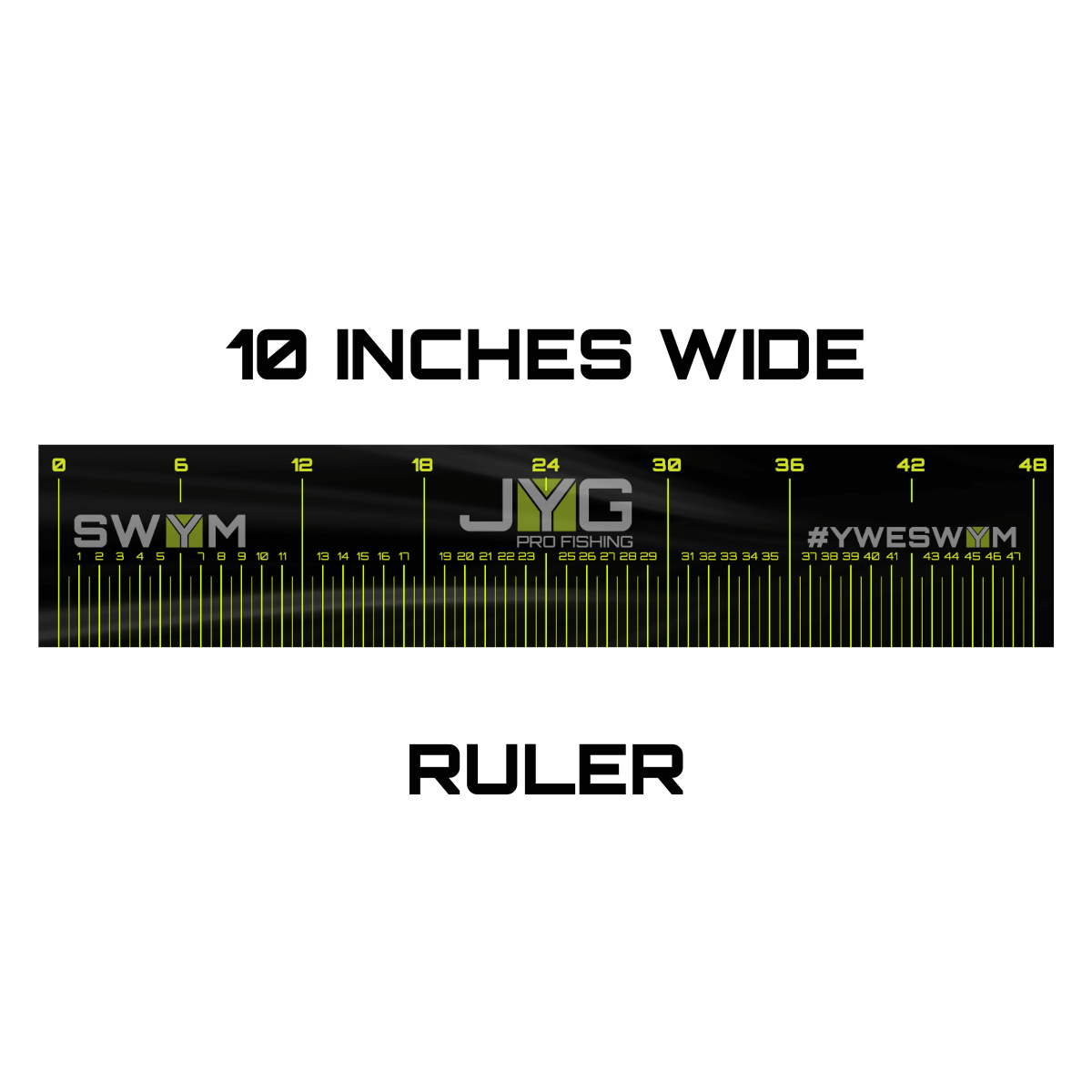 JYG Mini Roll Up Fish Ruler
