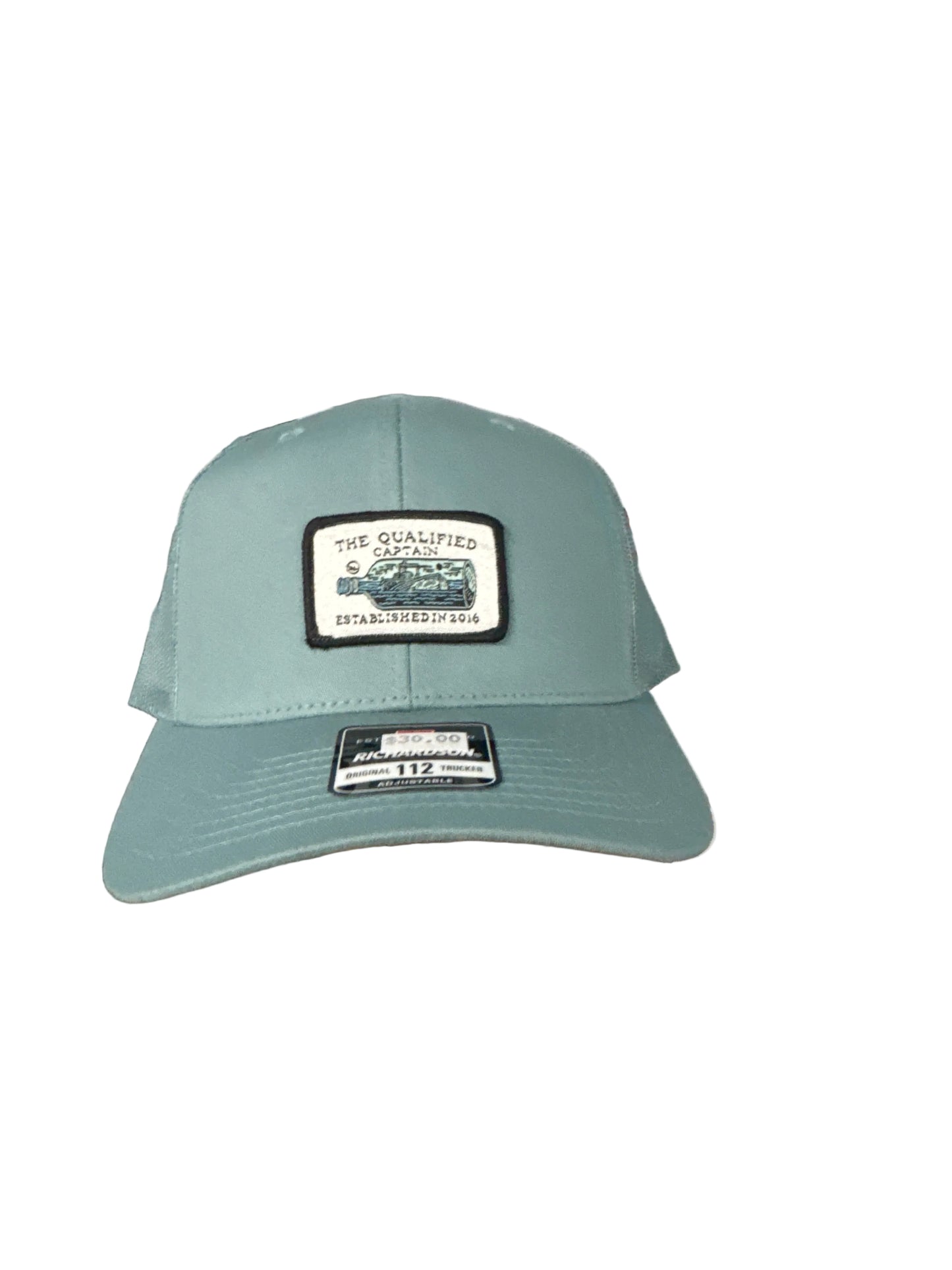 Qualified Captain Embroidered Patch Trucker Hat $ - Dogfish Tackle & Marine