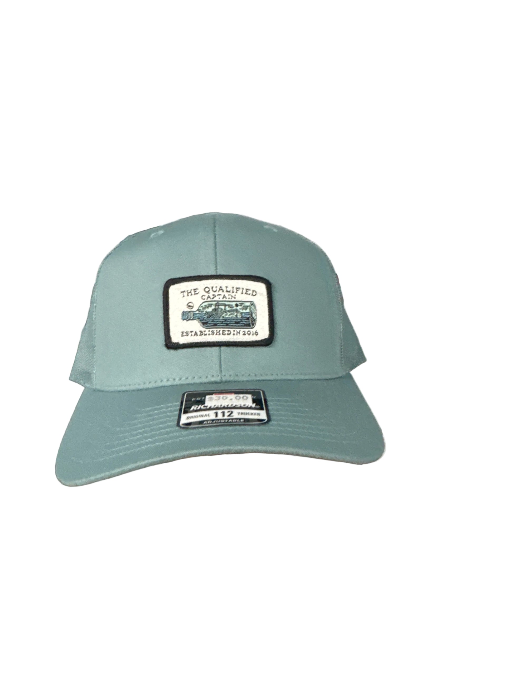 Qualified Captain Embroidered Patch Trucker Hat $ - Dogfish Tackle & Marine