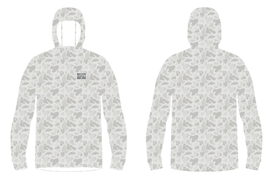 The Qualified Captain Camo Hoodie - Dogfish Tackle & Marine