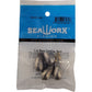 Seaworx Bass Casting Fishing Weights Pre Packaged