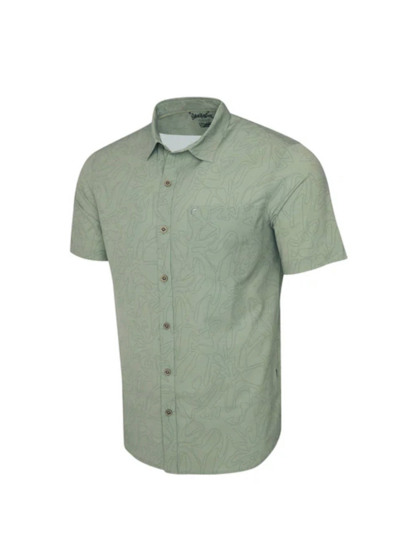 Pelagic Stick Figure Topshot Button Down Shirt