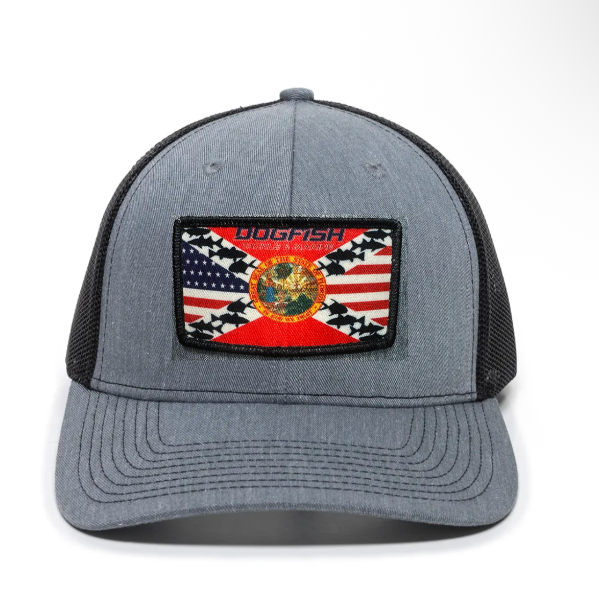 Dogfish Florida Native Premium Trucker Hat - Dogfish Tackle & Marine