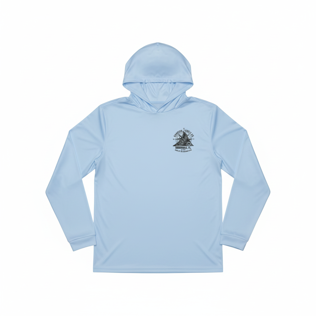 Dogfish Long Sleeve Hooded Micro Tailing Redfish