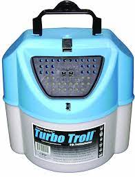 Challenge Plastics 50114 Turbo Troll Bucket BLUE - Dogfish Tackle & Marine
