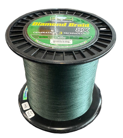 Diamond Generation 3 8X Solid Core Braid Bulk - Dogfish Tackle & Marine