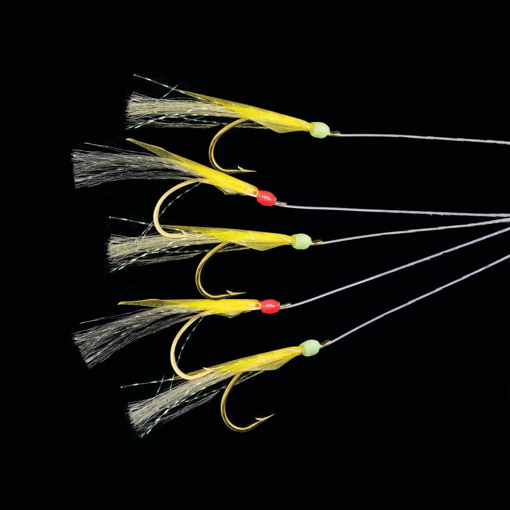 Mustad Gold Fish Skin with Flashabou - Dogfish Tackle & Marine