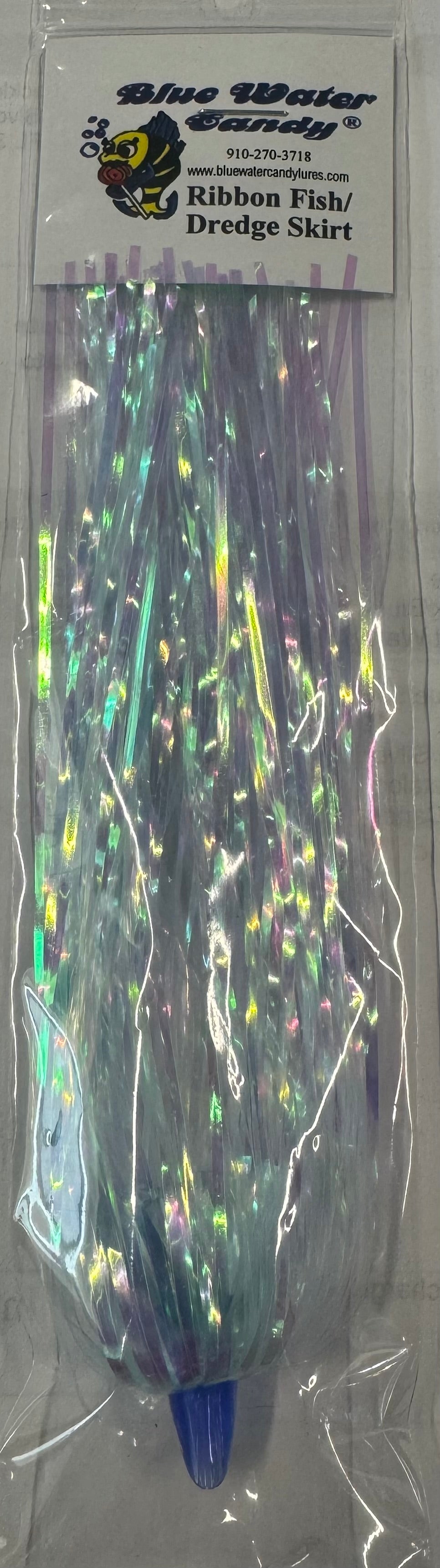 Blue Water Candy Ribbon Fish / Dredge Skirts | Dogfish Tackle & Marine