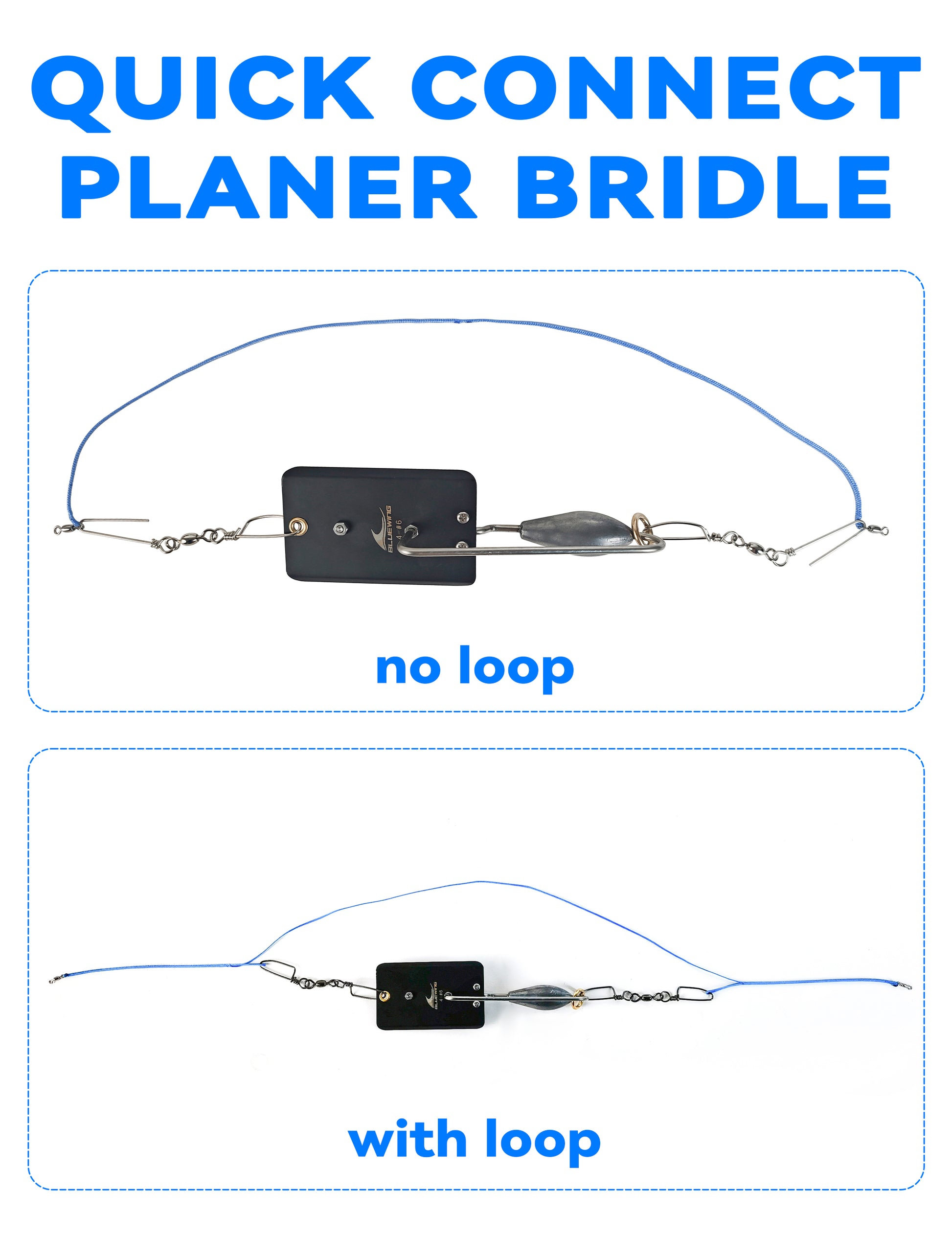 Bluewing Planer Bridle - Dogfish Tackle & Marine