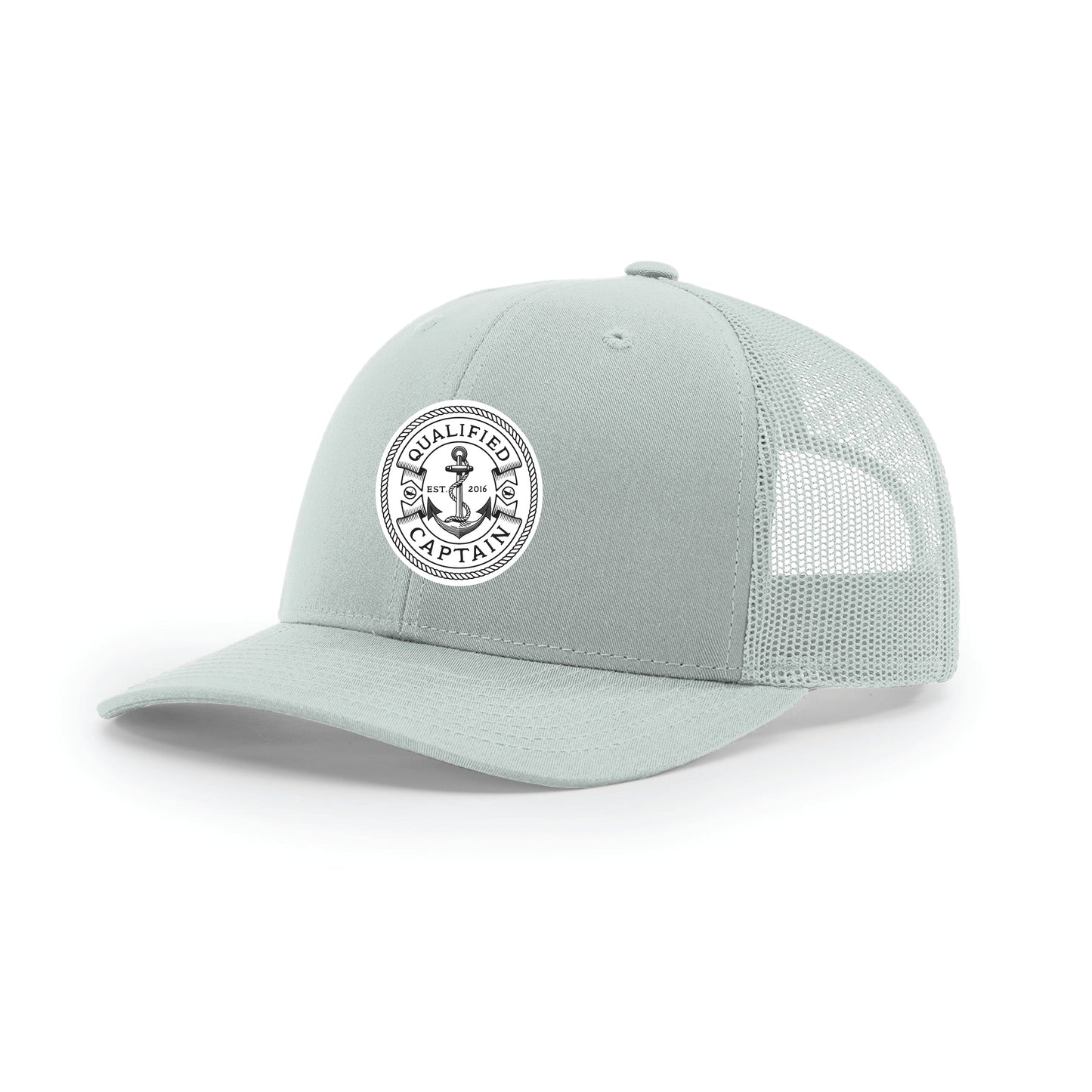 Qualified Captain Embroidered Patch Trucker Hat - Dogfish Tackle & Marine