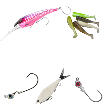 discount fishing lures online PLUSINNO Baits Tackle, BEST BASS Fishing Lures Including Crankbaits, Spinnerbaits, Plastic worms, Jigs, Topwater Lures , Tackle Box and More Fishing Gear Lures Kit Set : Sports & Outdoors which offer the best possible penetration force and help ensure increased fish hook ups in all situations Buy Lures, Rods, Reels &