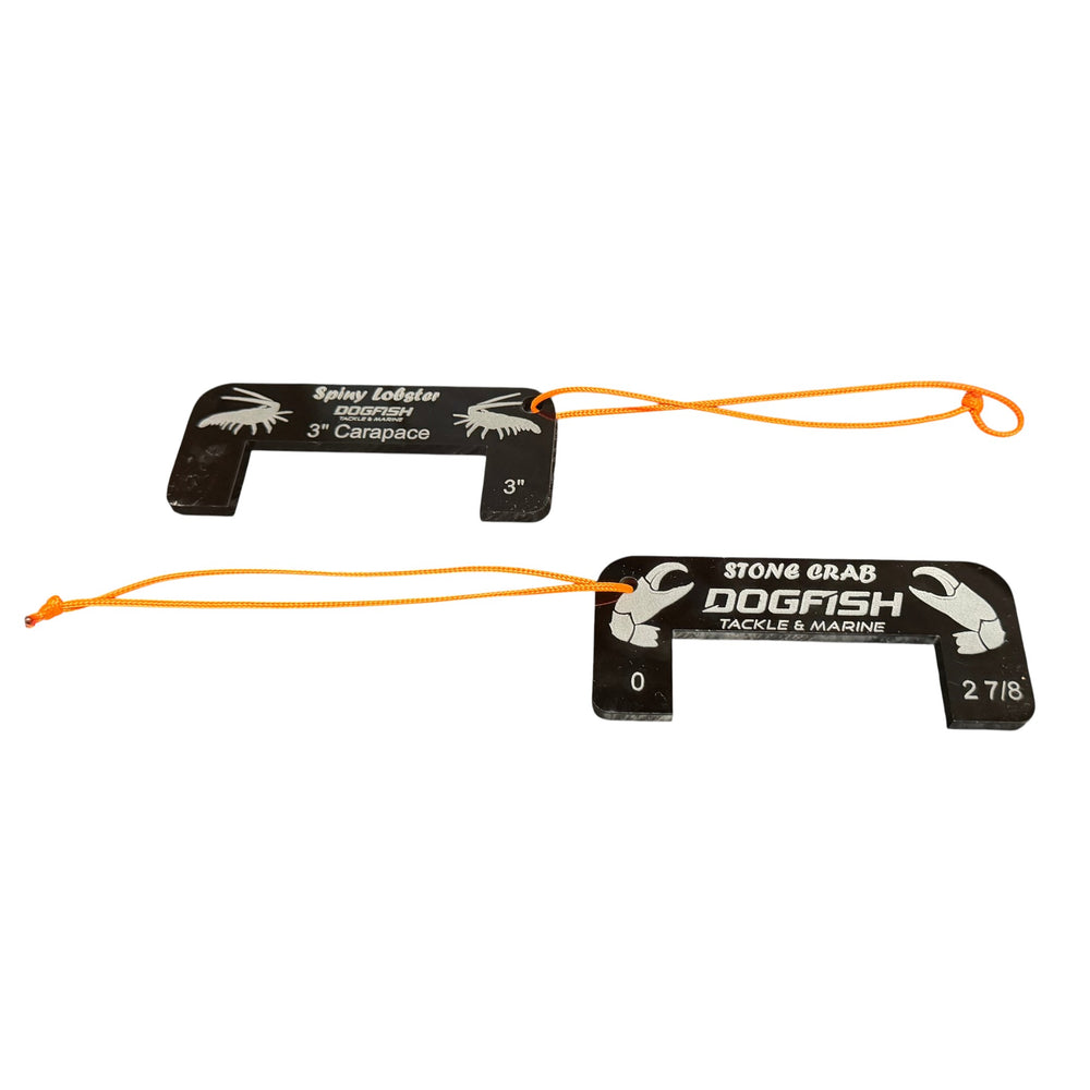 Dogfish Acrylic Stone Crab / Lobster Gauge