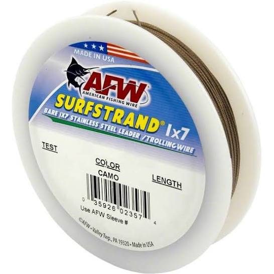 AFW Surfstrand 1x7 Stainless Steel Leader - Dogfish Tackle & Marine
