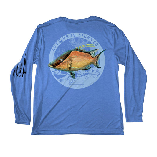 Kscott Hogfish Art and Provisions Longsleeve Shirt - Dogfish Tackle & Marine