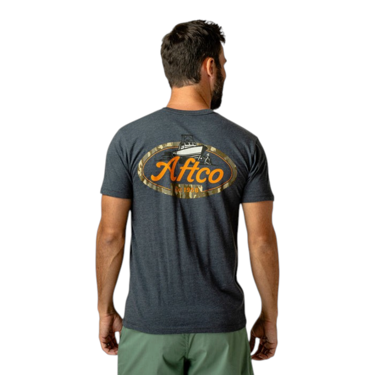 Aftco Boatyard Short Sleeve Mens T-Shirt - Dogfish Tackle & Marine