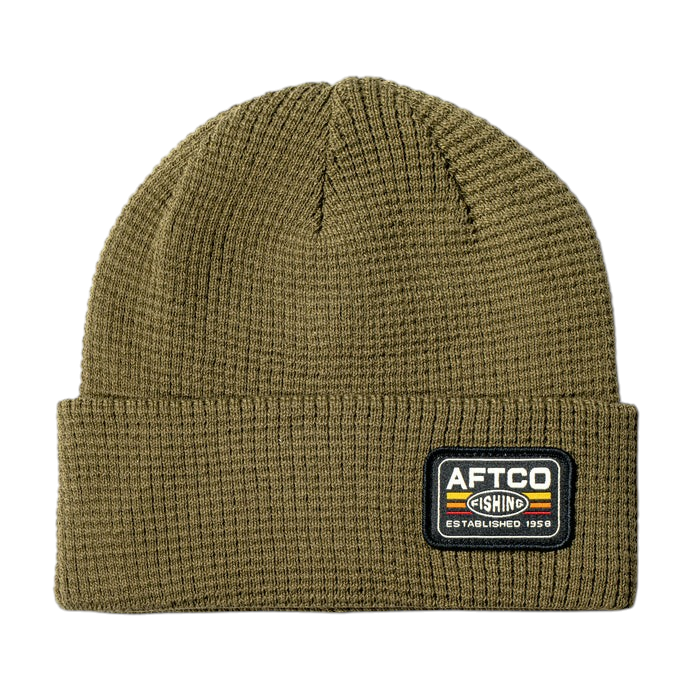 Aftco Chevron Waffle Fishing Beanie - Dogfish Tackle & Marine