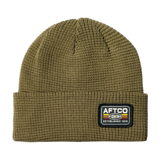 Aftco Chevron Waffle Fishing Beanie - Dogfish Tackle & Marine