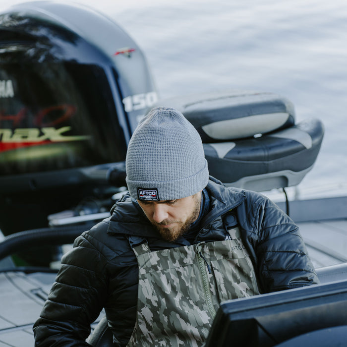 Aftco Chevron Waffle Fishing Beanie - Dogfish Tackle & Marine