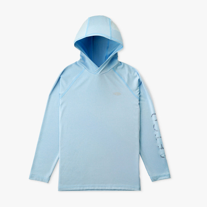 Aftco Youth Samurai Hood Performance LS Shirt - Dogfish Tackle & Marine