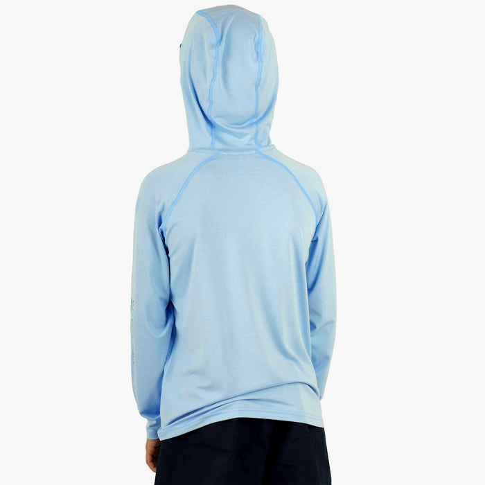 Aftco Youth Samurai Hood Performance LS Shirt - Dogfish Tackle & Marine