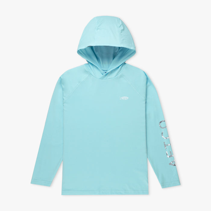 Aftco Youth Samurai Hood Performance LS Shirt - Dogfish Tackle & Marine