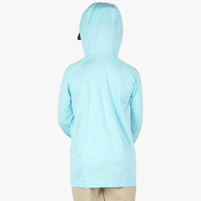 Aftco Youth Samurai Hood Performance LS Shirt - Dogfish Tackle & Marine