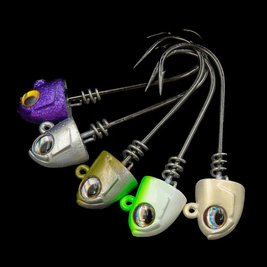 NLBN 8in Screw Lock Jig Heads - Dogfish Tackle & Marine
