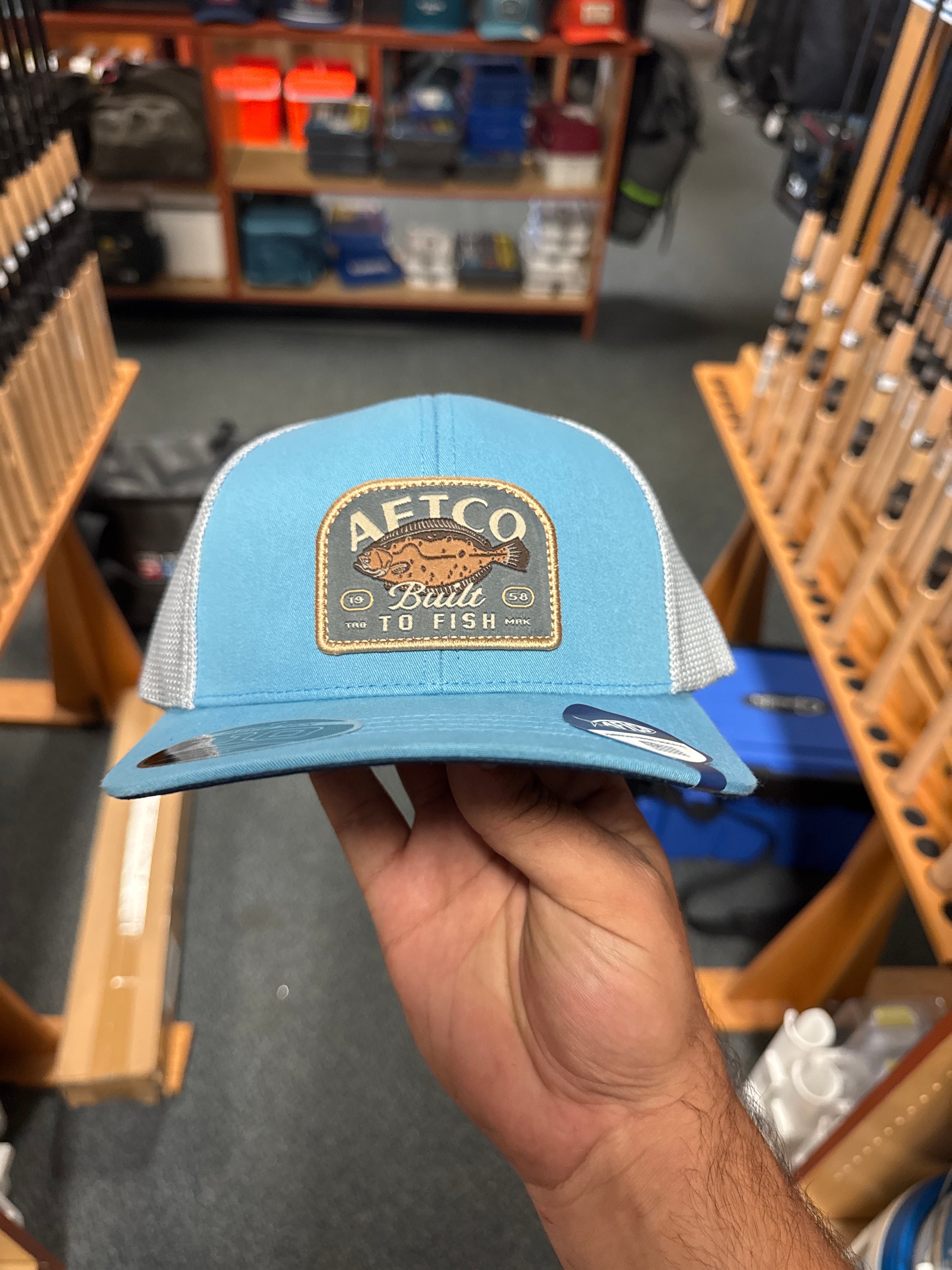 Aftco Trilogy Fishing Trucker Hat - Dogfish Tackle & Marine