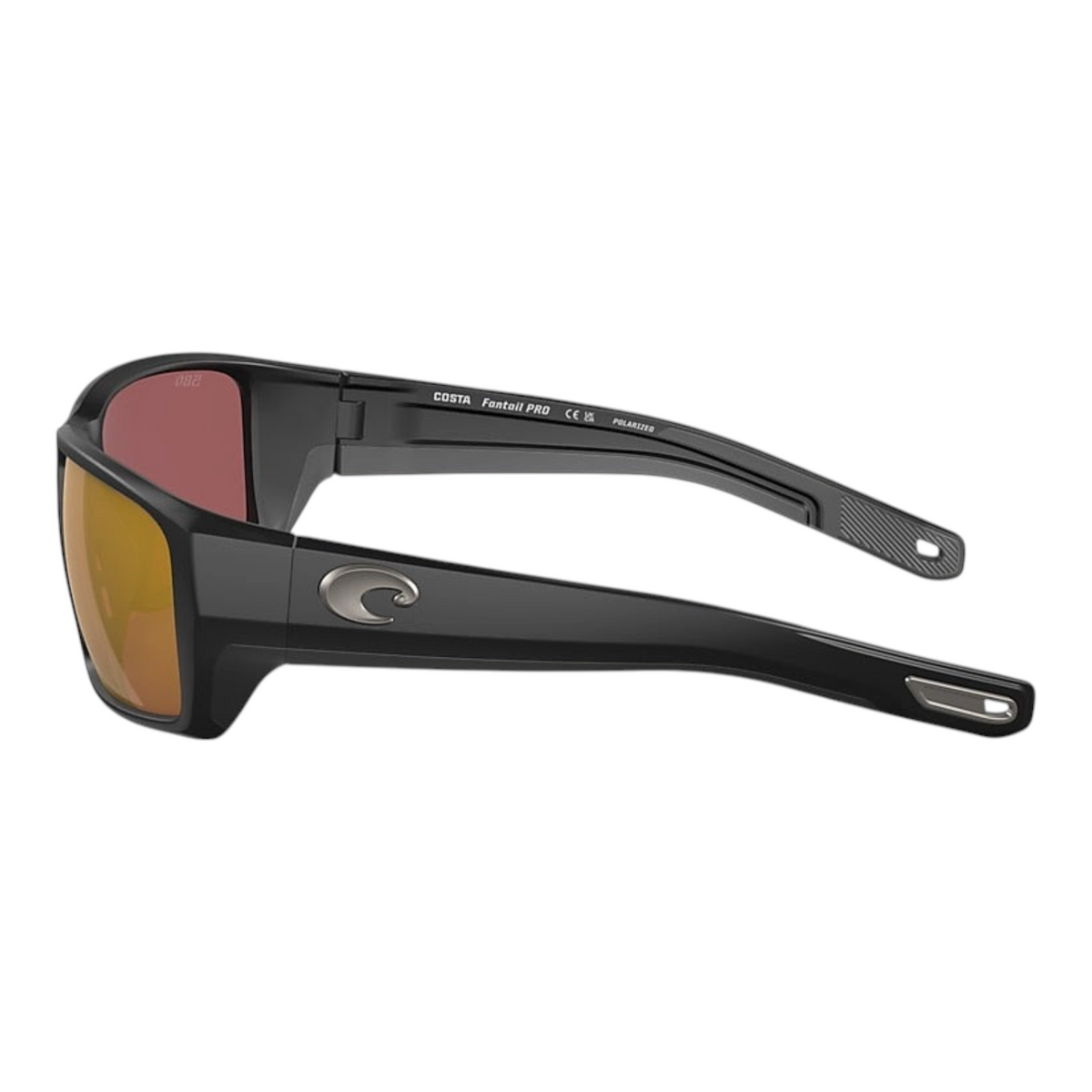 Costa Fantail Pro Matte Black Gold Mirror 580G - Dogfish Tackle & Marine