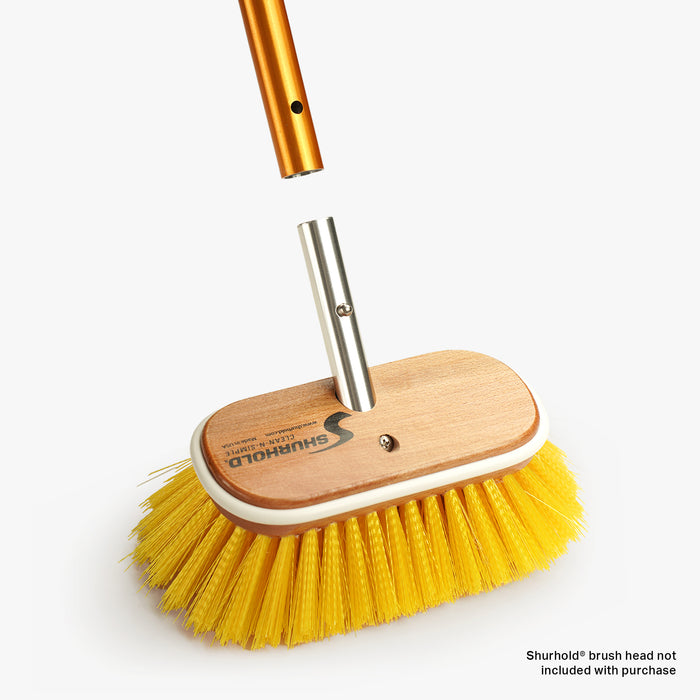 Aftco Aluminum Boat Deck Brush - Dogfish Tackle & Marine