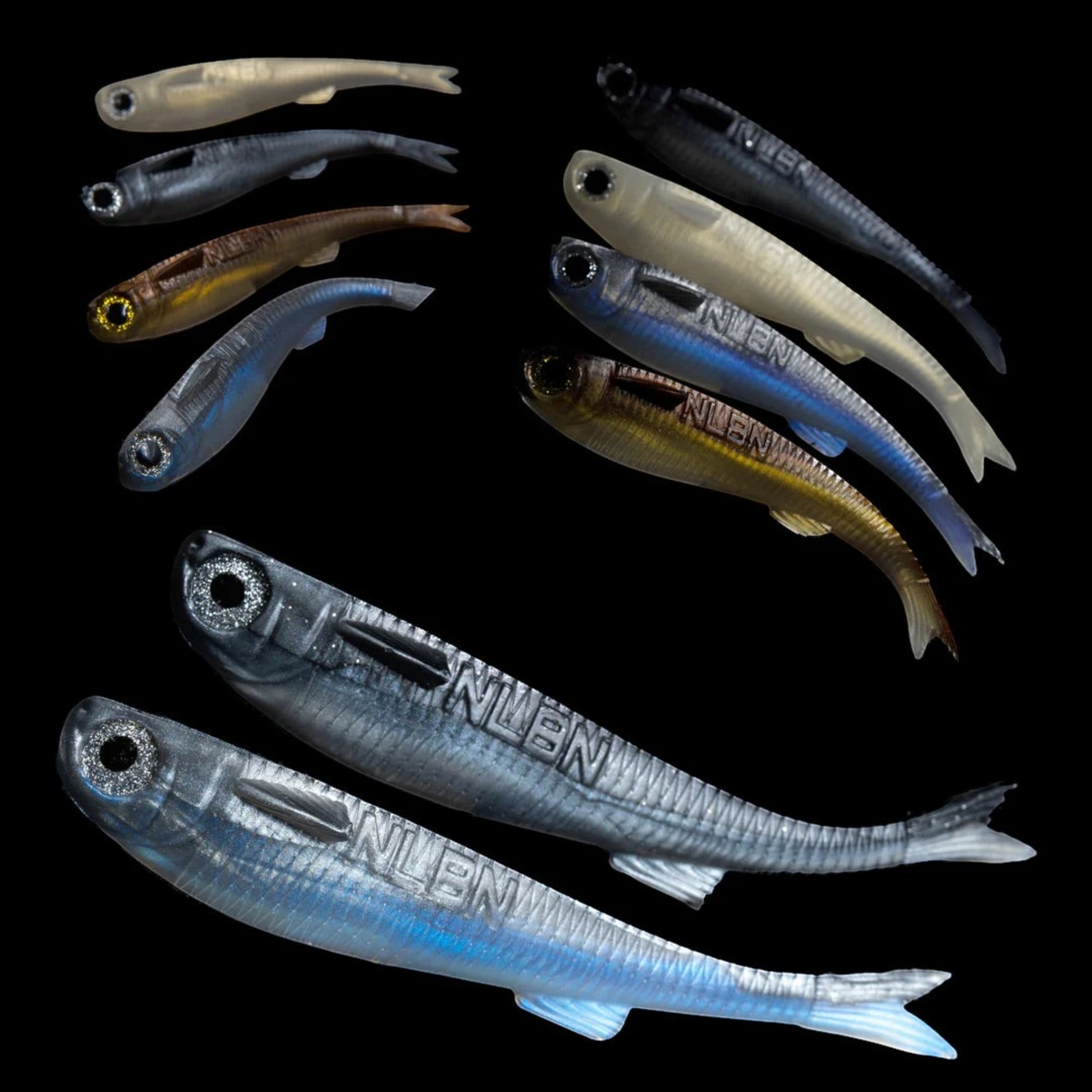 NLBN 5in Lil Mullets - Dogfish Tackle & Marine