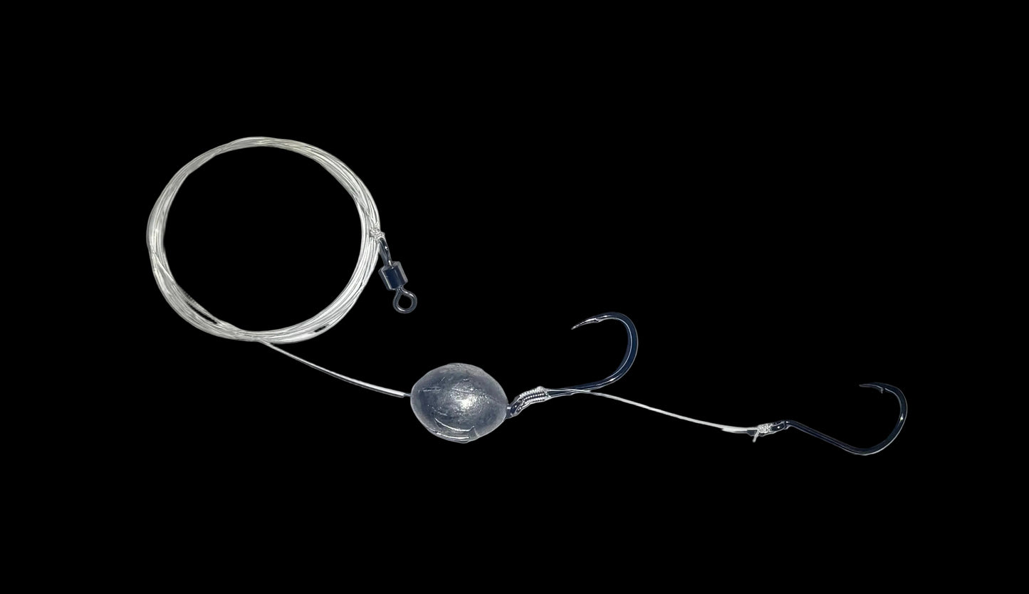 Dogfish Pre Made Double Hook Snapper Rig *