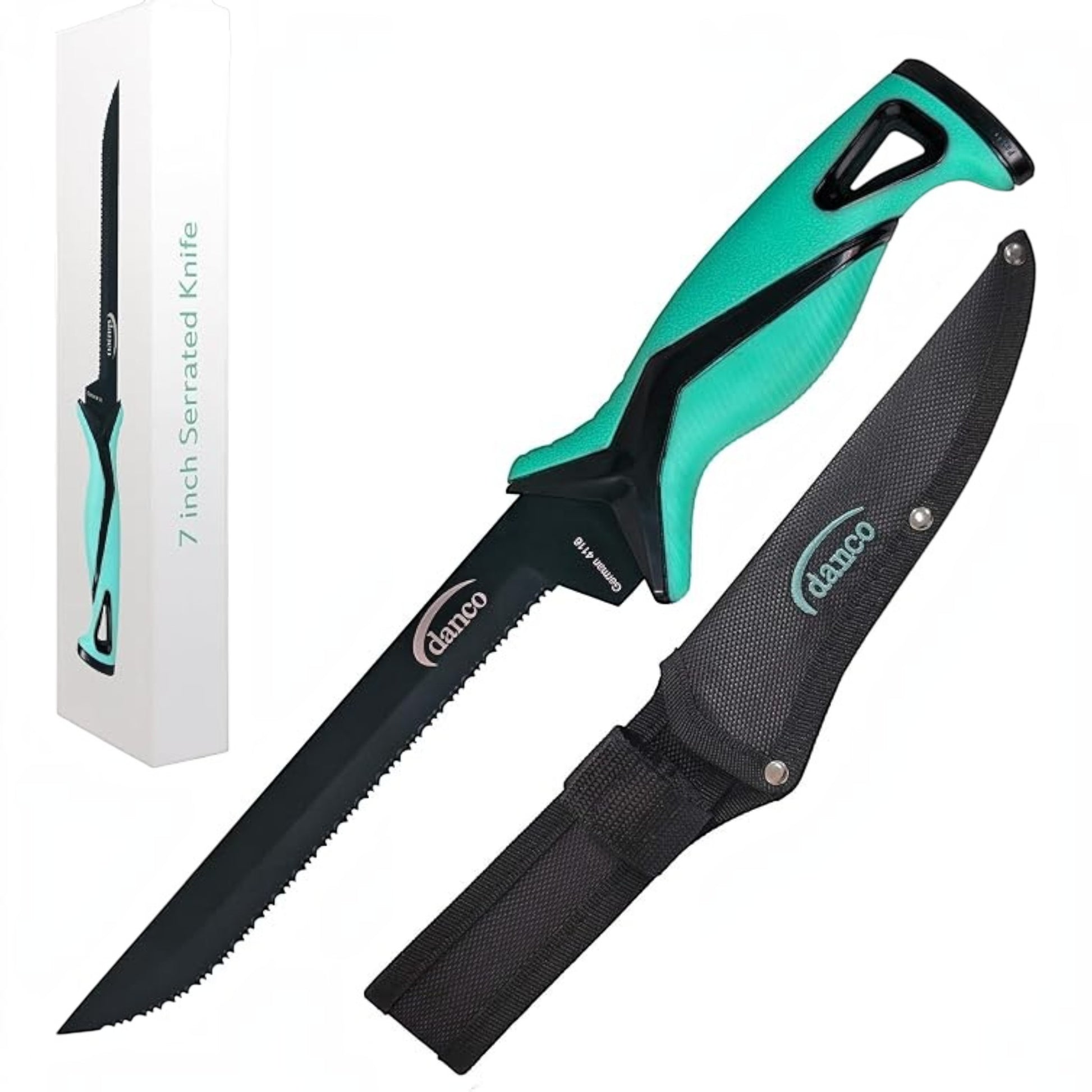 Danco 7in Serrated Knife Pro Series - Dogfish Tackle & Marine