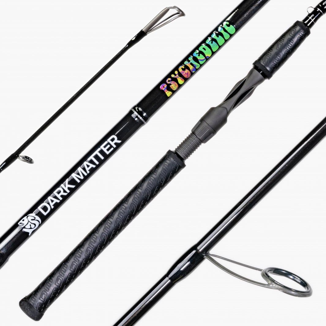 Dark Matter Psychedelic Inshore Spinning Rods - Dogfish Tackle & Marine
