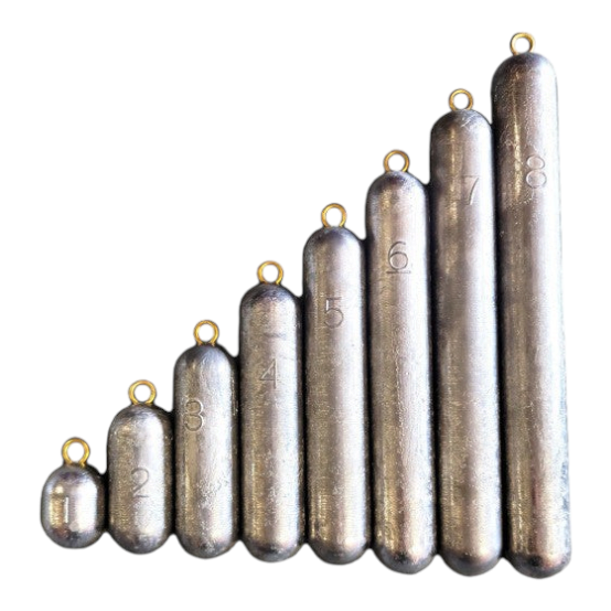 Deep Drop Fishing Lead Fishing weights - Dogfish Tackle & Marine