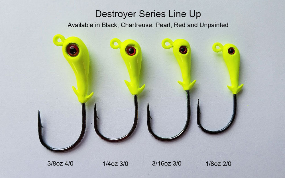 Slayer Inc Destroyer Jig Heads - Dogfish Tackle & Marine