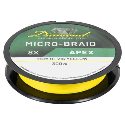 Diamond-Fishing-Products-8X-Apex-Micro-Braid-Sold-By-The-Yard - Dogfish Tackle & Marine