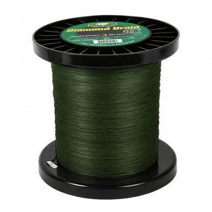 Diamond Generation 3 8X Solid Core Braided Fishing Line - Sold By The Yard - Dogfish Tackle & Marine