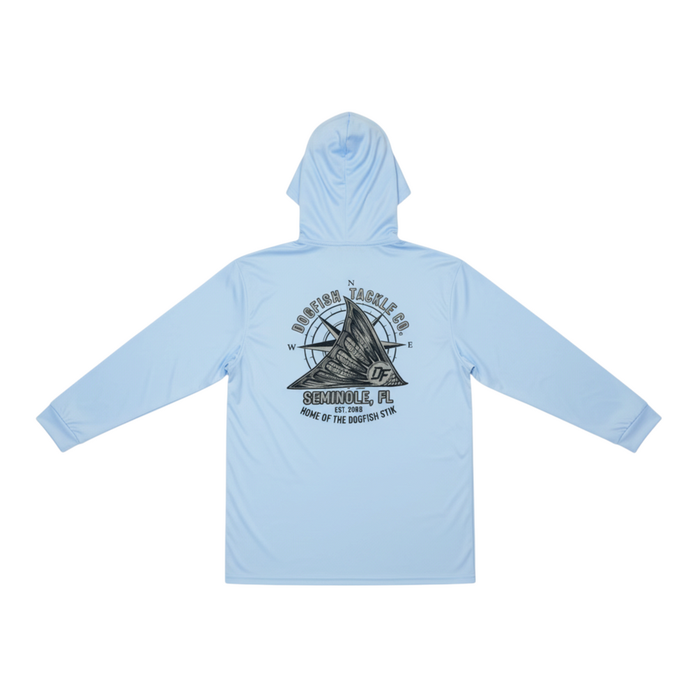 Dogfish Long Sleeve Hooded Micro Tailing Redfish