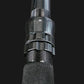 close up image of an Alps Aluminum Reel seat on Dogfish Stik Shark Rod 