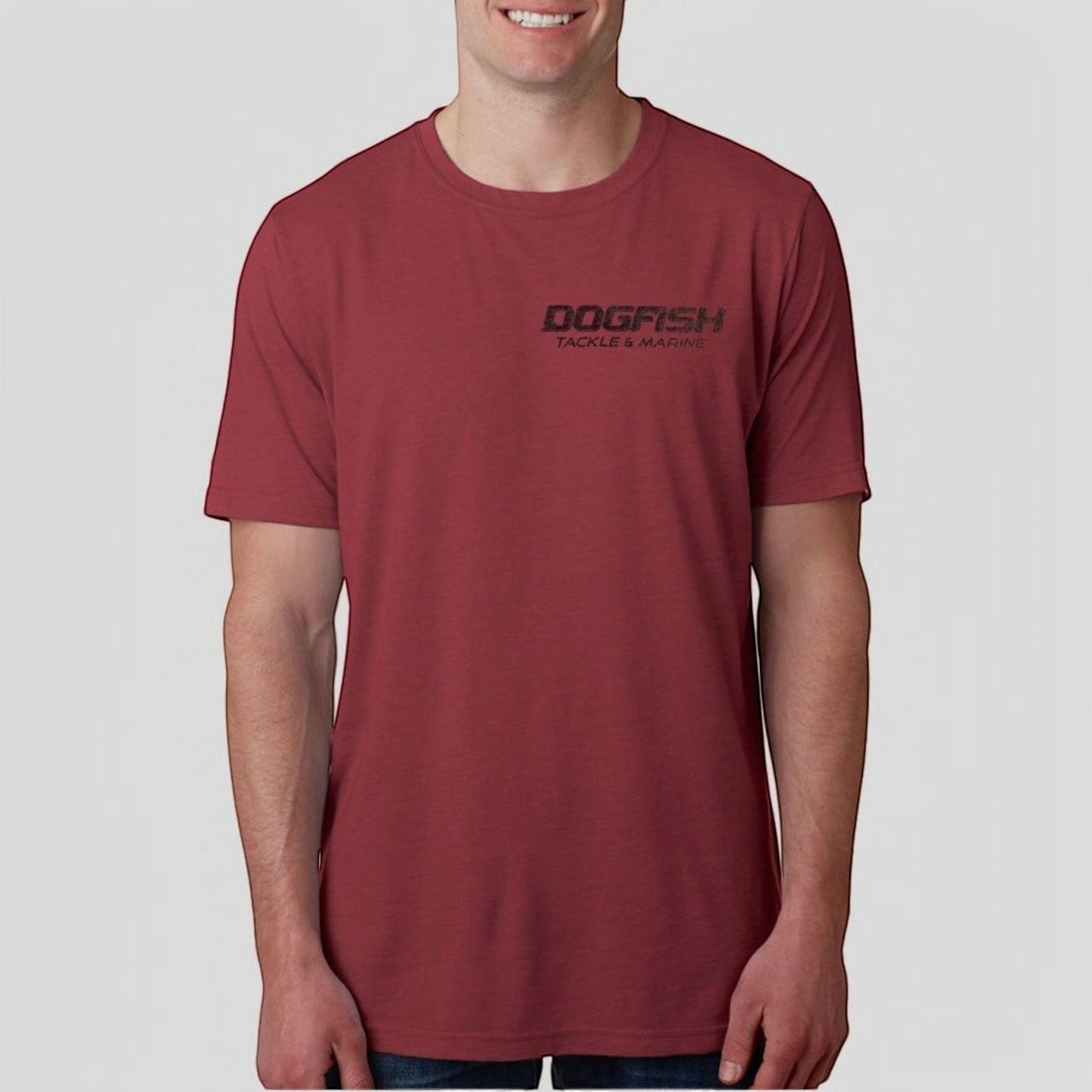 Dogfish Short Sleeve T-Shirt Compass Logo - Dogfish Tackle & Marine