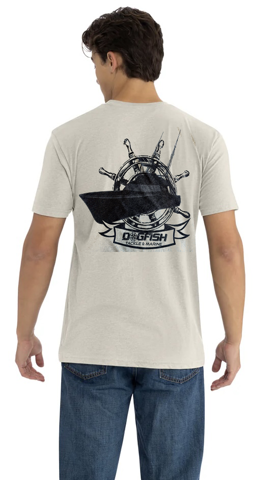 Dogfish Short Sleeve T-Shirt Sport Fish Logo - Dogfish Tackle & Marine