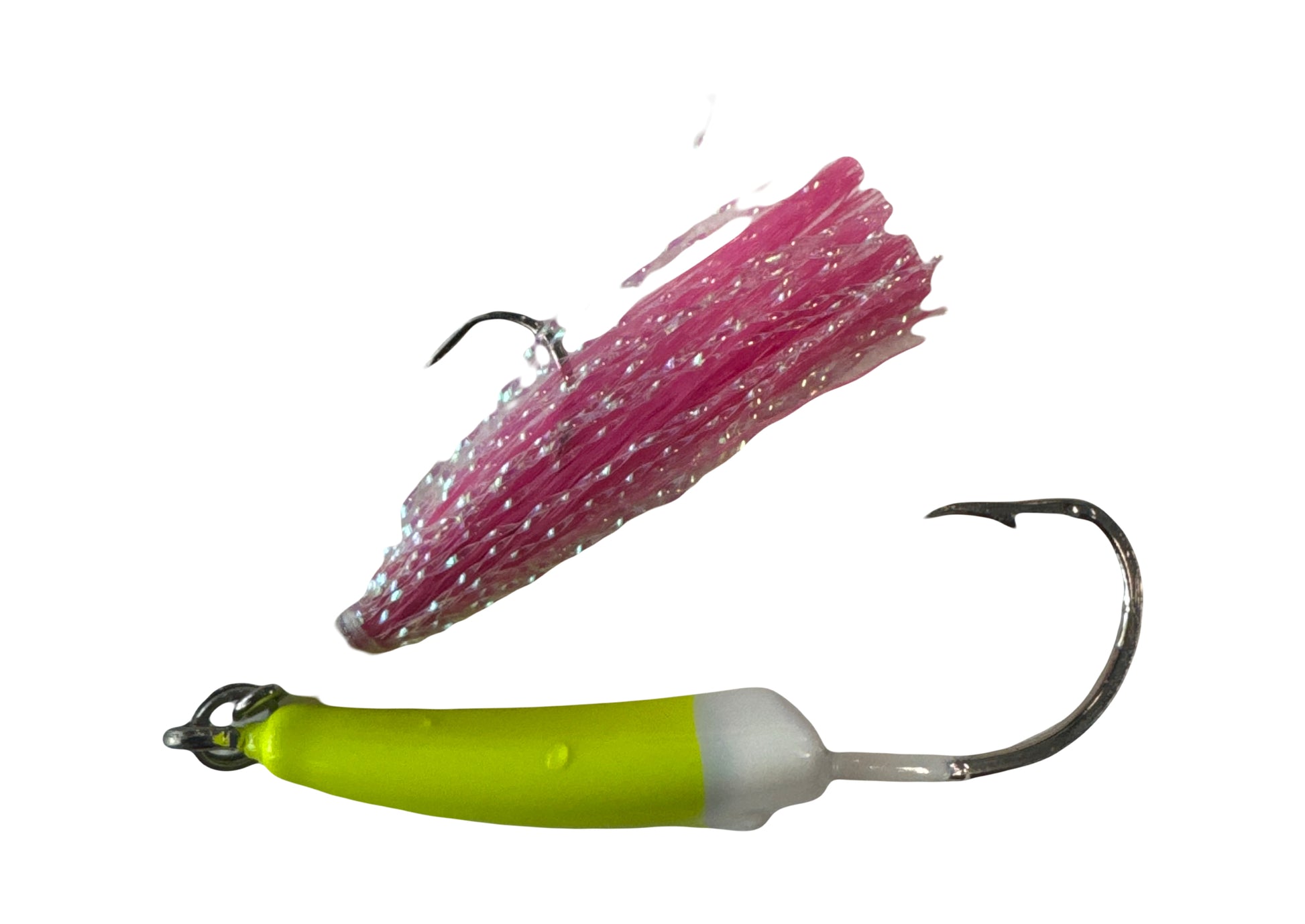 Eupro Pompano Jig w/ Standard steel split ring & teaser