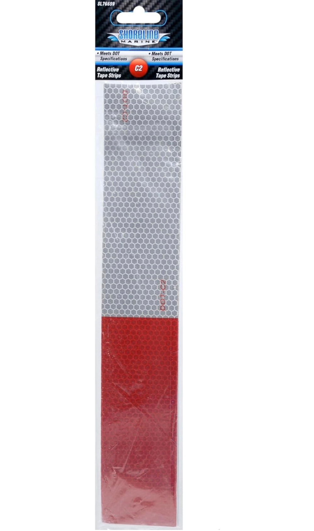 Shoreline Marine Reflective Tape Strips 2in x 12in