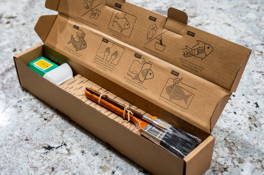 Iko Print Gyotaku Kit - Dogfish Tackle & Marine