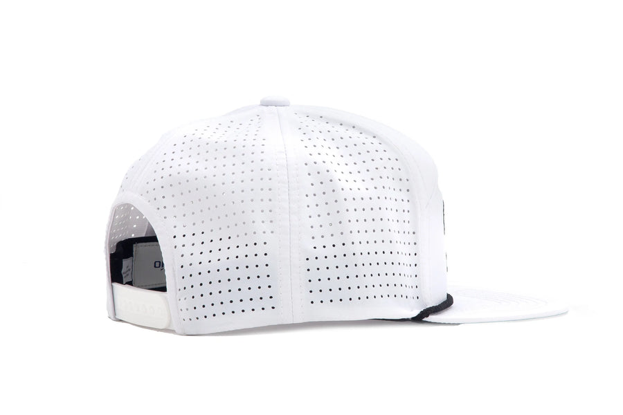 Bajio Gator Head Performance Flat Brim Hat - Dogfish Tackle & Marine
